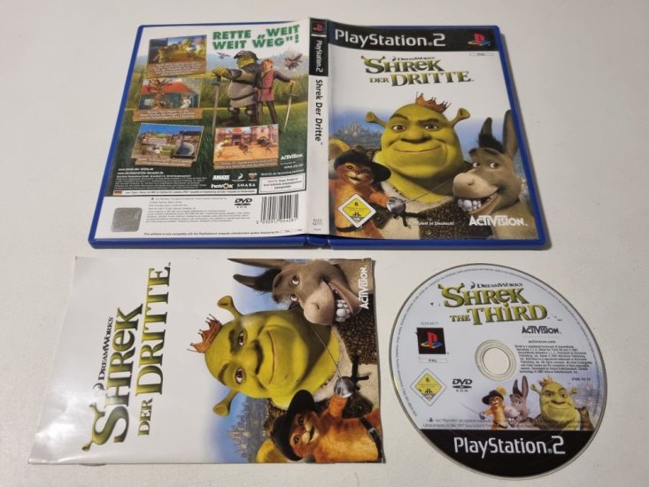 (Bild für) PS2 Shrek der Dritte - zum Schließen ins Bild klicken