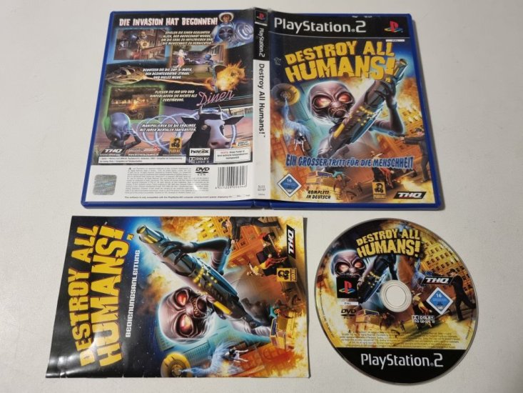 (Bild für) PS2 Destroy All Humans! - zum Schließen ins Bild klicken