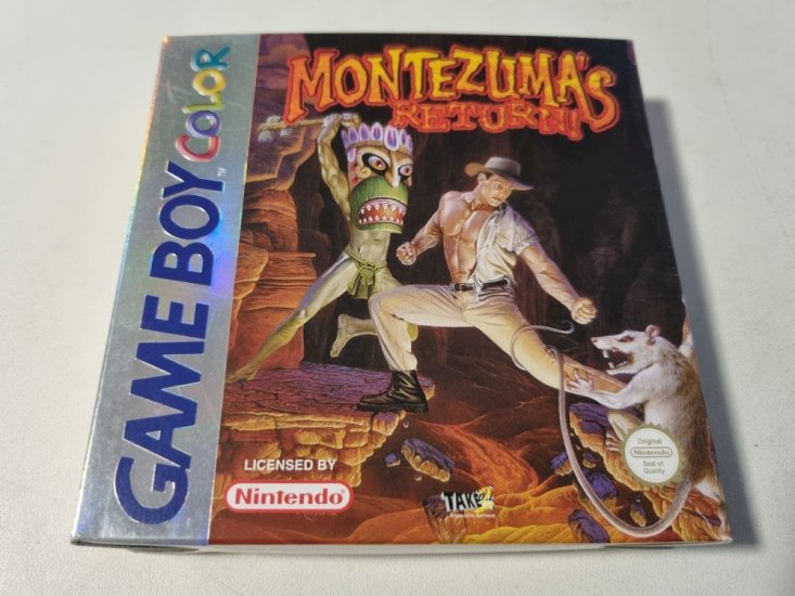 (Bild für) GBC Montezuma's Return EUR - zum Schließen ins Bild klicken