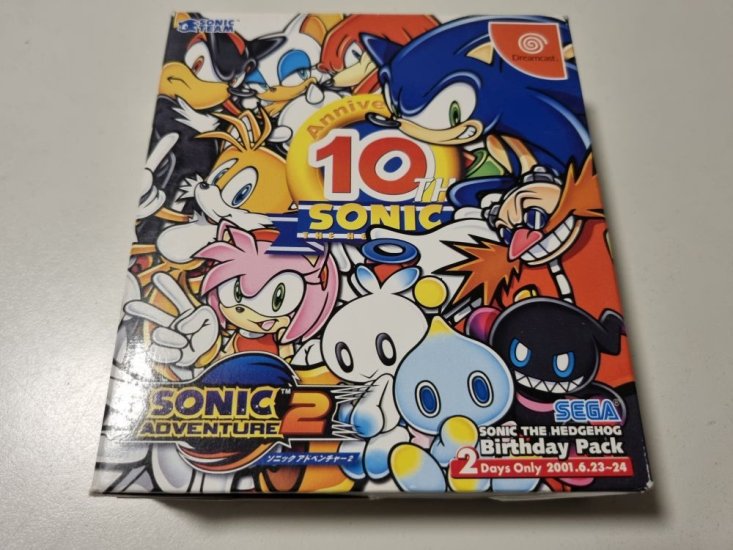 (Bild für) DC Sonic Adventure 2 - Sonic The Hedgehog Birthday Pack - zum Schließen ins Bild klicken