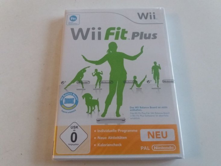 (Bild für) Wii Fit Plus NOE - zum Schließen ins Bild klicken