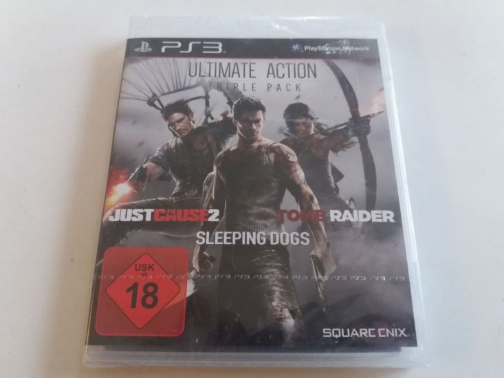 (Bild für) PS3 Ultimate Action Triple Pack - zum Schließen ins Bild klicken