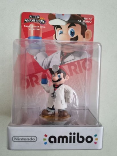 (Bild für) Amiibo Dr. Mario, Super Smash Bros. Collection - zum Schließen ins Bild klicken