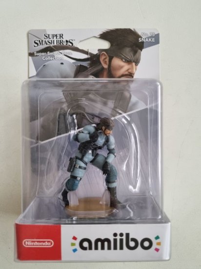 (Bild für) Amiibo Snake, Super Smash Bros. Collection - zum Schließen ins Bild klicken