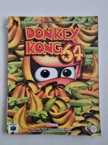 (Bild für) Donkey Kong 64 - Der offizielle Spieleberater - zum Schließen ins Bild klicken