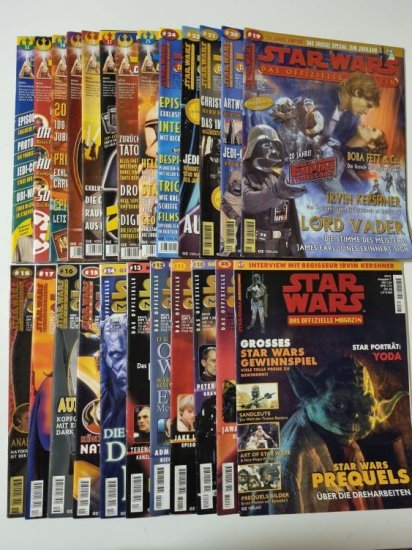 (Bild für) Star Wars - Das Offizielle Magazin - Sammlung - 24 Magazine - zum Schließen ins Bild klicken