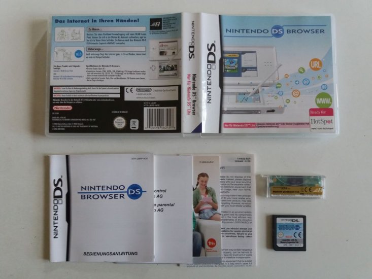 (Bild für) DS Nintendo DS Browser NOE - zum Schließen ins Bild klicken
