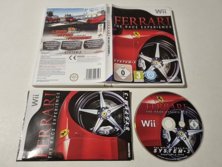 (Bild für) Wii Ferrari - The Race Experience NOE - zum Schließen ins Bild klicken