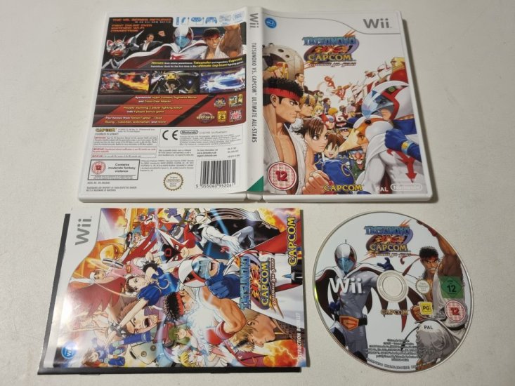 (Bild für) Wii Tatsunoko Vs. Capcom Ultimate All-Stars UKV - zum Schließen ins Bild klicken