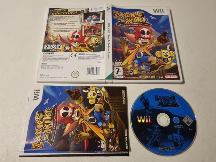 (Bild für) Wii Zack & Wiki - Quest for Barbaros' Treasure UKV - zum Schließen ins Bild klicken