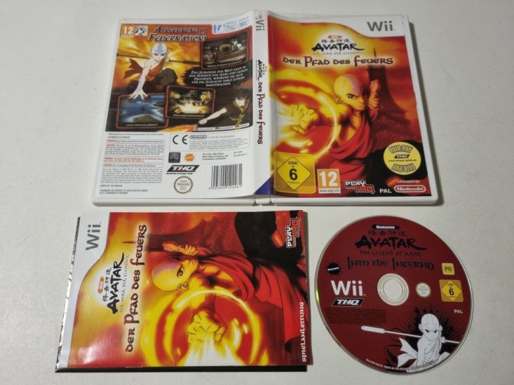 (Bild für) Wii Avatar Der Herr der Elemente - Der Pfad des Feuers NOE - zum Schließen ins Bild klicken