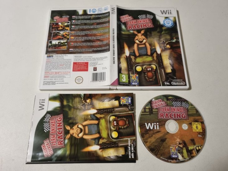 (Bild für) Wii Calvin Tucker's Farm Animal Racing EUR - zum Schließen ins Bild klicken