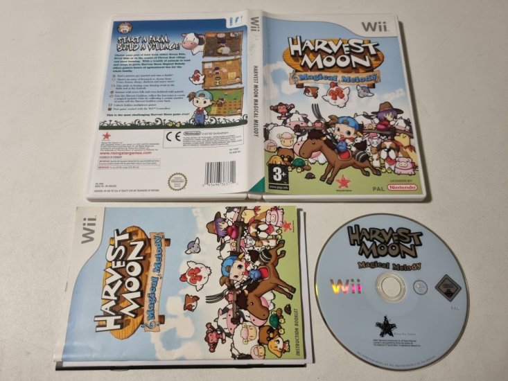(Bild für) Wii Harvest Moon Magical Melody UKV - zum Schließen ins Bild klicken