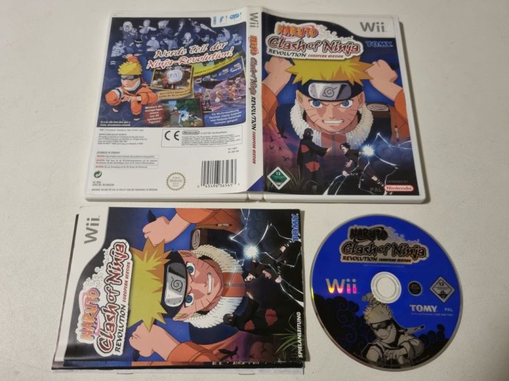 (Bild für) Wii Naruto - Clash of Ninja Revolution - European Version NOE - zum Schließen ins Bild klicken