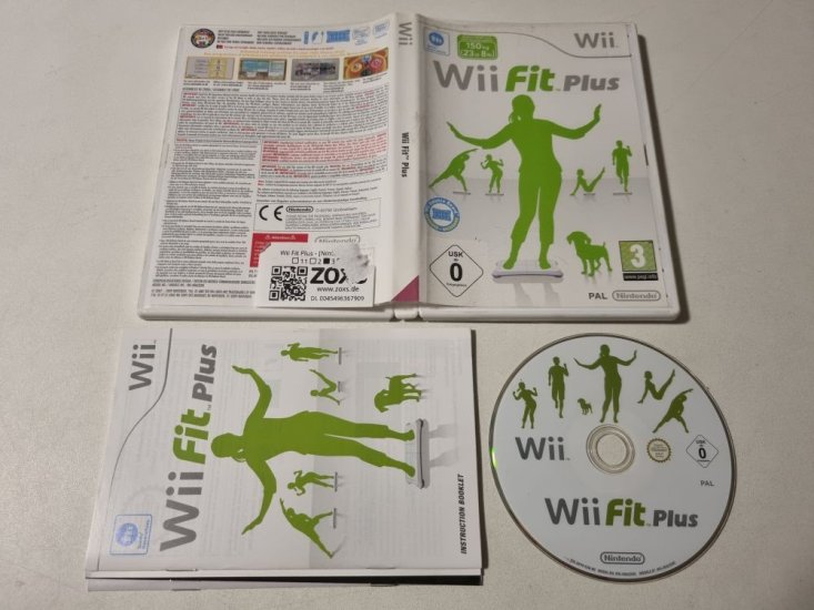 (Bild für) Wii Fit Plus EUR - zum Schließen ins Bild klicken