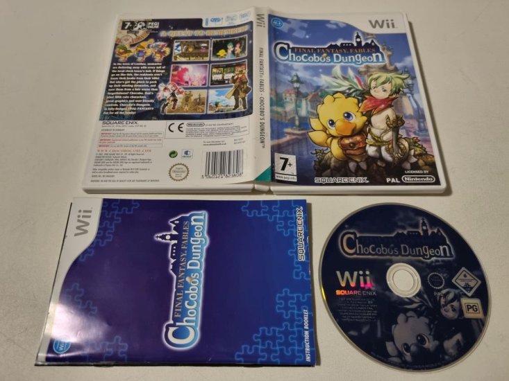 (Bild für) Wii Final Fantasy Fables - Chocobo's Dungeon UKV - zum Schließen ins Bild klicken
