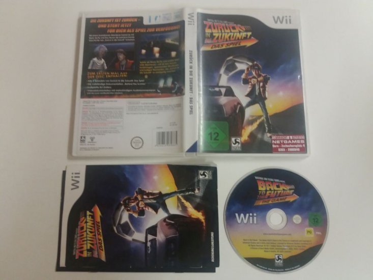 (Bild für) Wii Zurück in die Zukunft - Das Spiel GER - zum Schließen ins Bild klicken