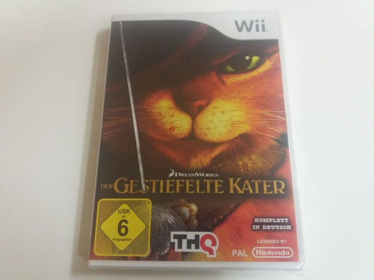 (Bild für) Wii Der Gestiefelte Kater GER - zum Schließen ins Bild klicken