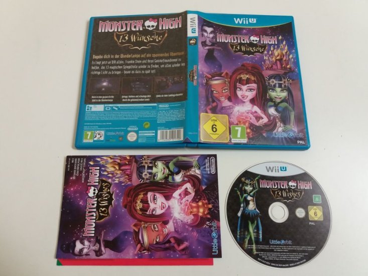 (Bild für) Wii U Monster High 13 Wünsche - zum Schließen ins Bild klicken
