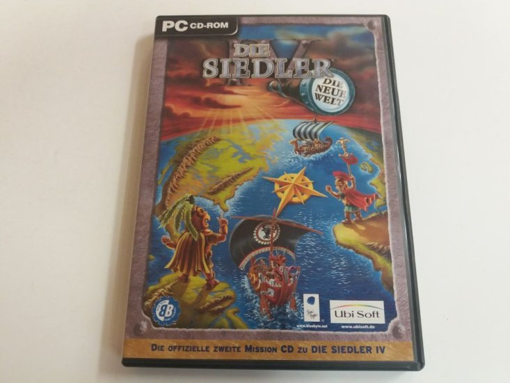(Bild für) PC Die Siedler IV Mission CD 2 - Die neue Welt - zum Schließen ins Bild klicken