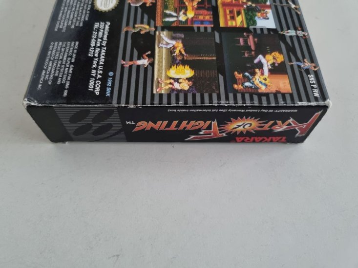 (Bild für) SNES Art of Fighting USA - zum Schließen ins Bild klicken