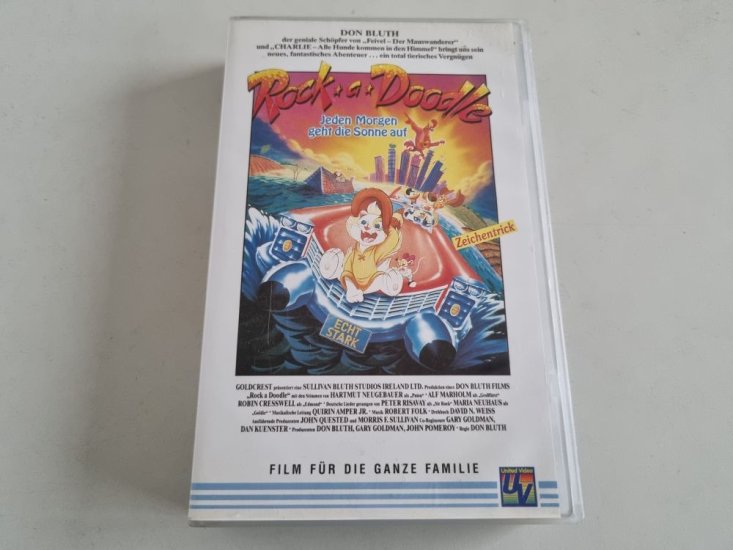 (Bild für) VHS Rock a Doodle - zum Schließen ins Bild klicken