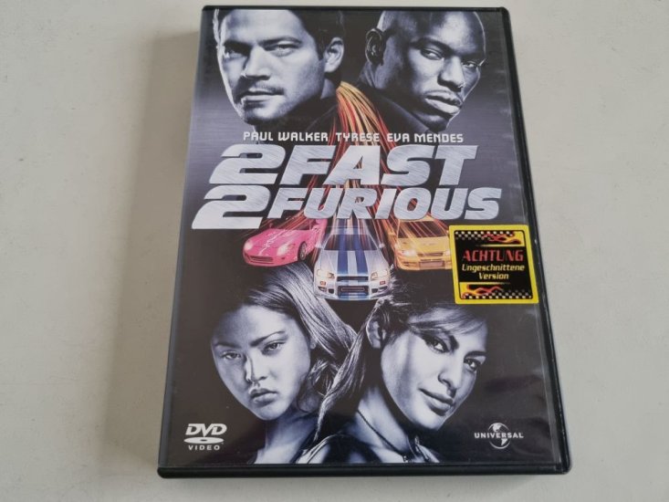 (Bild für) DVD 2 Fast 2 Furious - zum Schließen ins Bild klicken