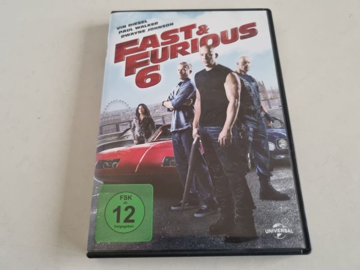 (Bild für) DVD Fast & Furious 6 - zum Schließen ins Bild klicken