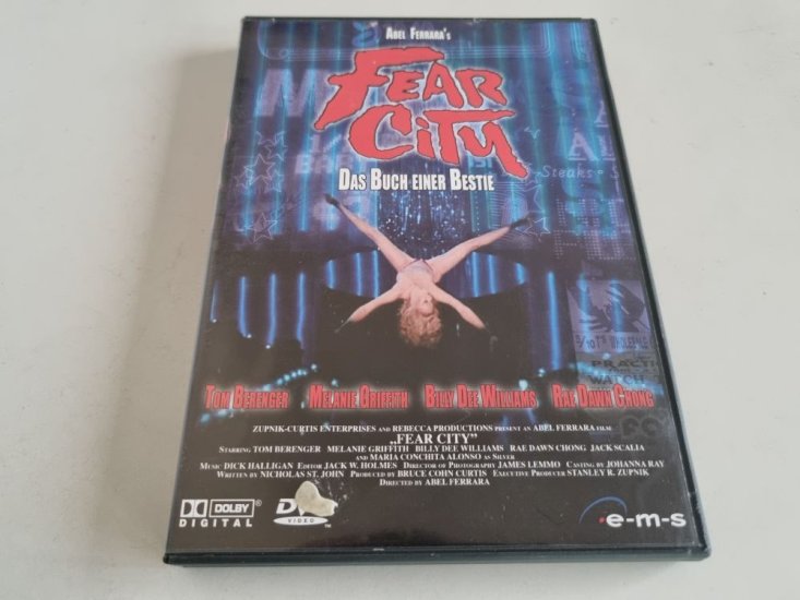 (Bild für) DVD Fear City - Das Buch einer Bestie - zum Schließen ins Bild klicken