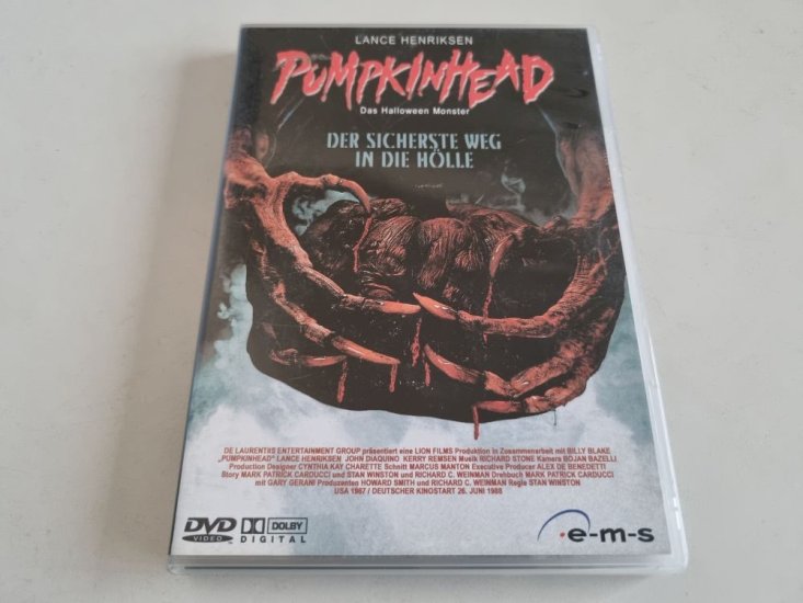 (Bild für) DVD Pumpkinhead - zum Schließen ins Bild klicken