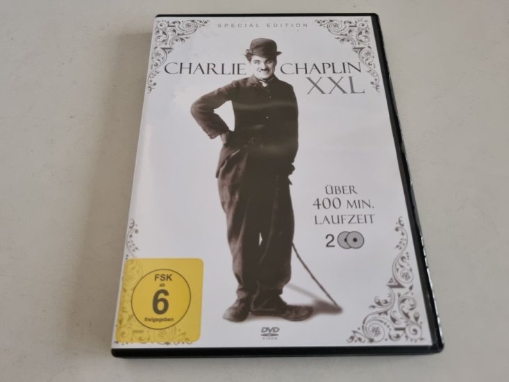 (Bild für) DVD Charlie Chaplin XXL - zum Schließen ins Bild klicken