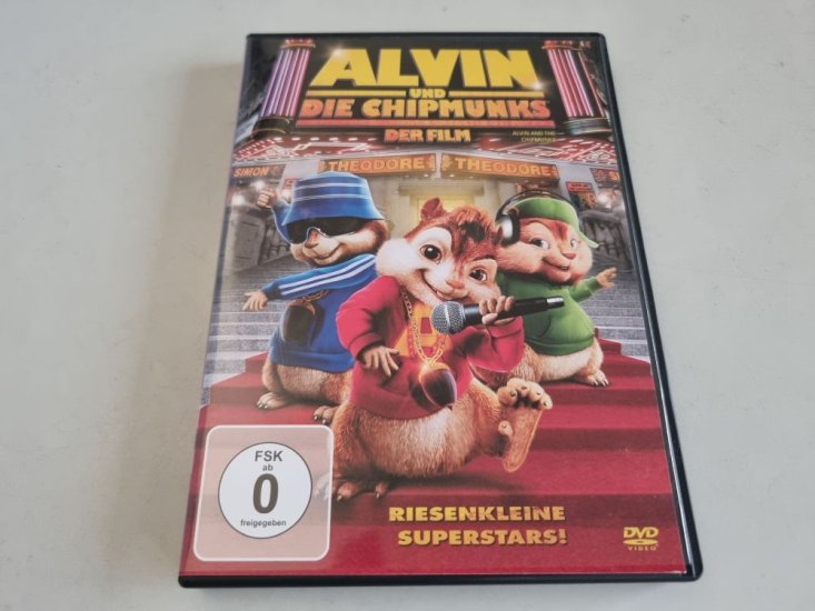 (Bild für) DVD Alvin und die Chipmunks - Der Film - zum Schließen ins Bild klicken