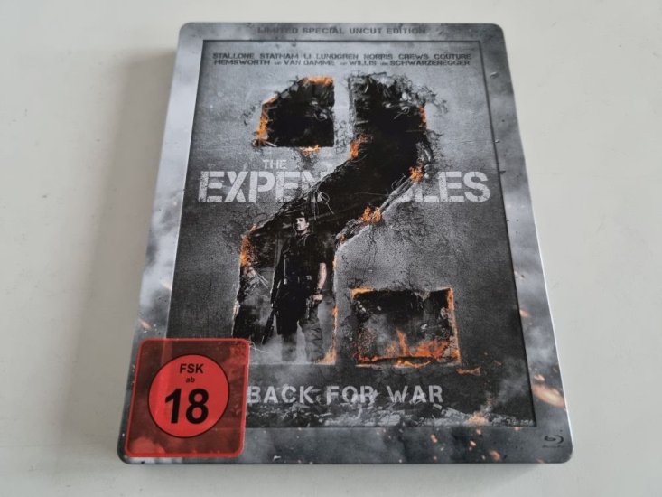 (Bild für) BR The Expendables 2 - Back for War - Steelbook - zum Schließen ins Bild klicken