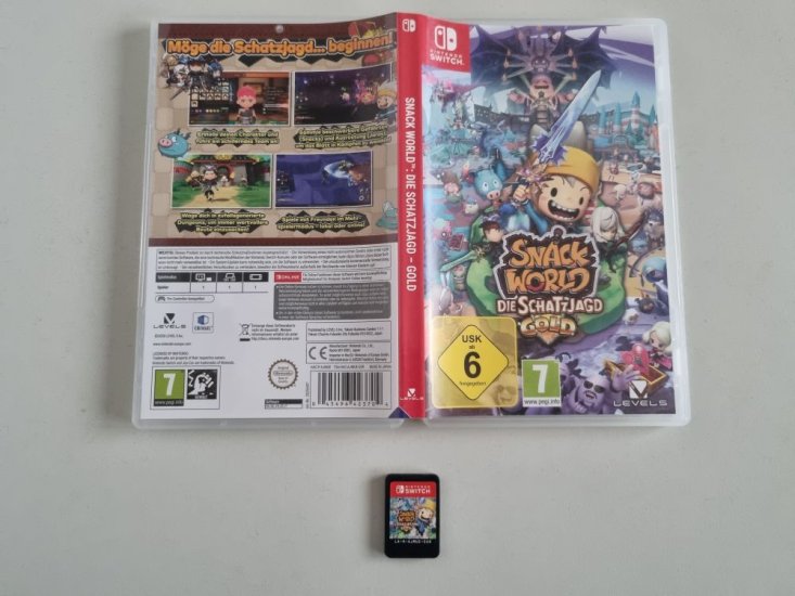 (Bild für) Switch Snack World: Die Schatzjagd - Gold GER - zum Schließen ins Bild klicken