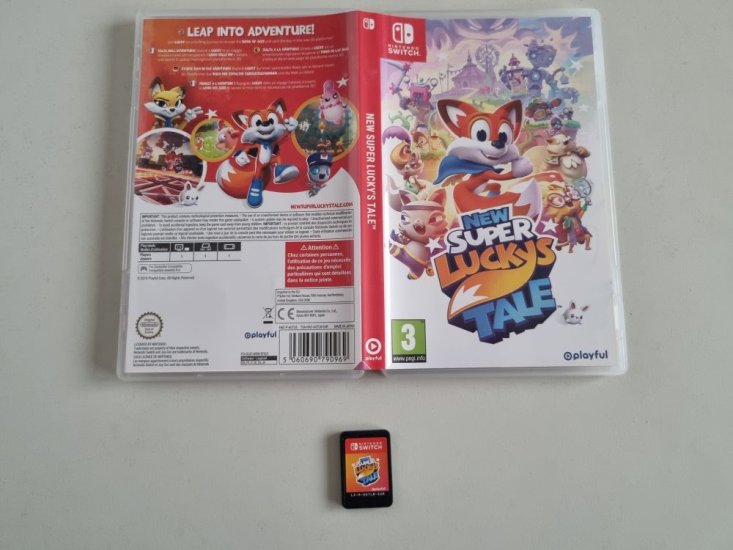 (Bild für) Switch New Super Lucky's Tale EUR - zum Schließen ins Bild klicken