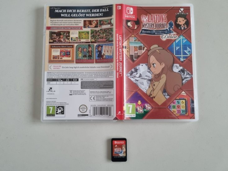 (Bild für) Switch Layton's Mystery Journey: Verschwörung der Millionäre GER - zum Schließen ins Bild klicken
