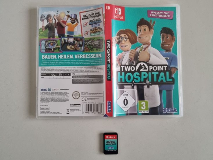 (Bild für) Switch Two Point Hospital GER - zum Schließen ins Bild klicken