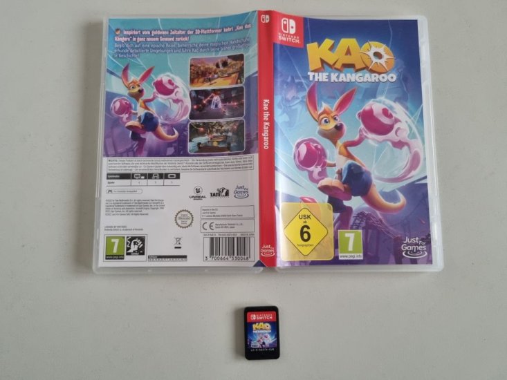 (Bild für) Switch Kao the Kangaroo GER - zum Schließen ins Bild klicken