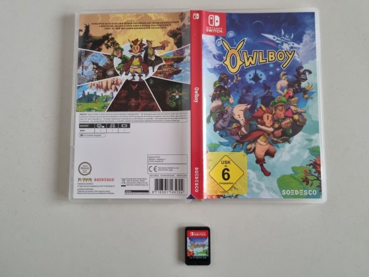 (Bild für) Switch Owlboy GER - zum Schließen ins Bild klicken