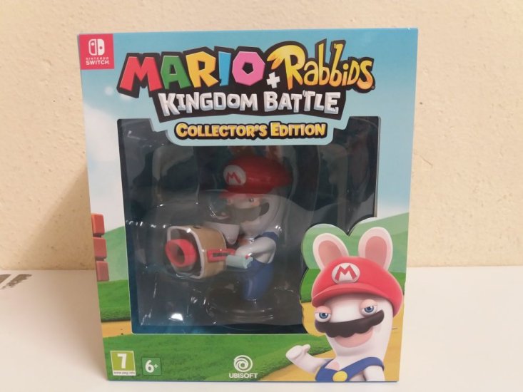 (Bild für) Switch Mario + Rabbids Kingdom Battle Collector's Edition - zum Schließen ins Bild klicken