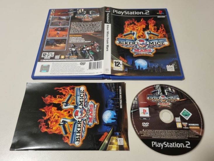 (Bild für) PS2 Biker Mice from Mars - zum Schließen ins Bild klicken