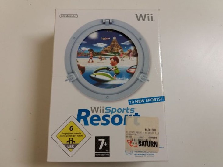 (Bild für) Wii Sports Resort + Wii Motion Plus - zum Schließen ins Bild klicken