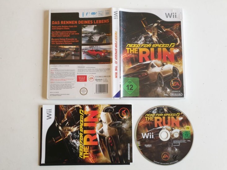 (Bild für) Wii Need for Speed The Run GER - zum Schließen ins Bild klicken