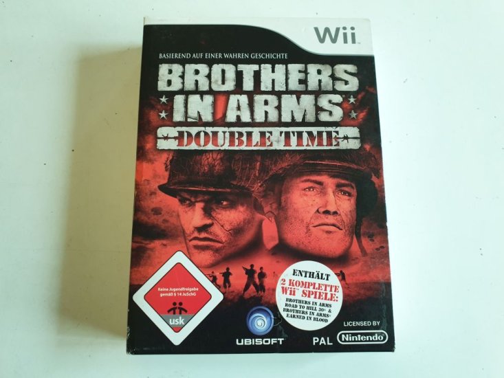 (Bild für) Wii Brothers in Arms - Double Time NOE - zum Schließen ins Bild klicken