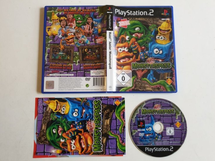 (Bild für) PS2 Buzz! Junior: Monsterspaß - zum Schließen ins Bild klicken