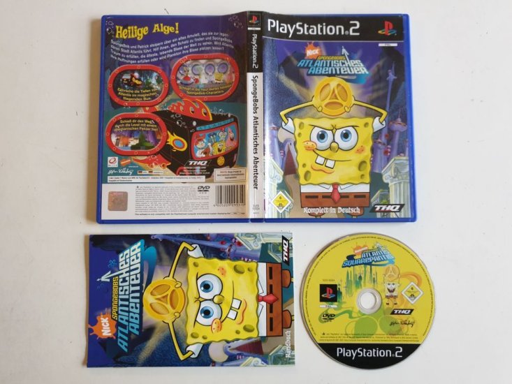 (Bild für) PS2 Spongebobs Atlantisches Abenteuer - zum Schließen ins Bild klicken