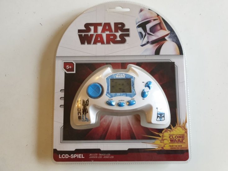 (Bild für) Star Wars LCD Game - The Clone Wars - zum Schließen ins Bild klicken
