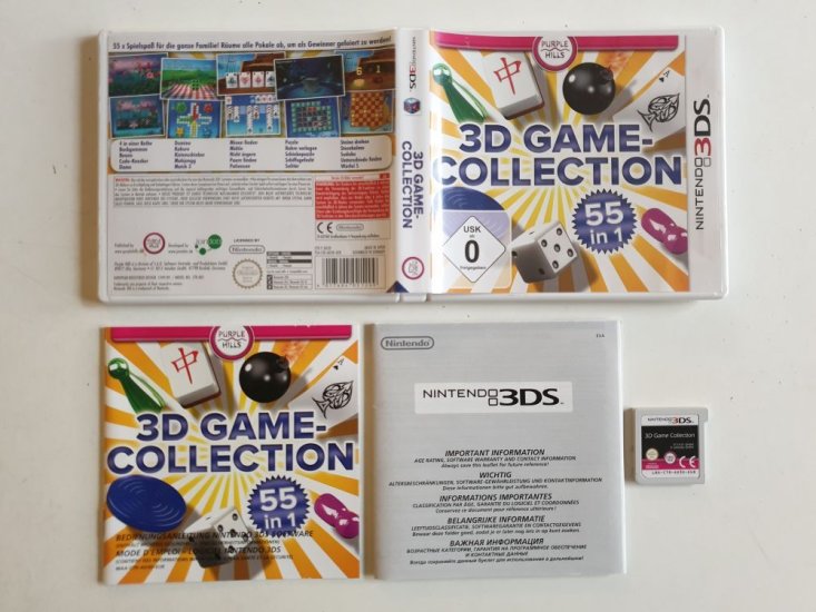 (Bild für) 3DS 3D Game Collection GER - zum Schließen ins Bild klicken