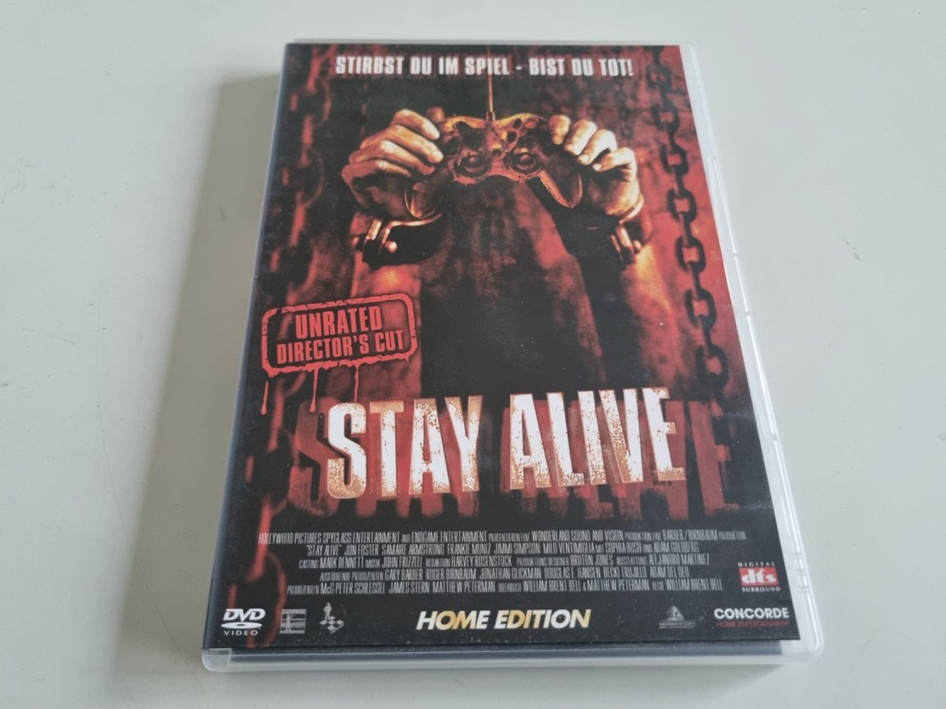 (Bild für) DVD Stay Alive - Unrated Director's Cut - zum Schließen ins Bild klicken