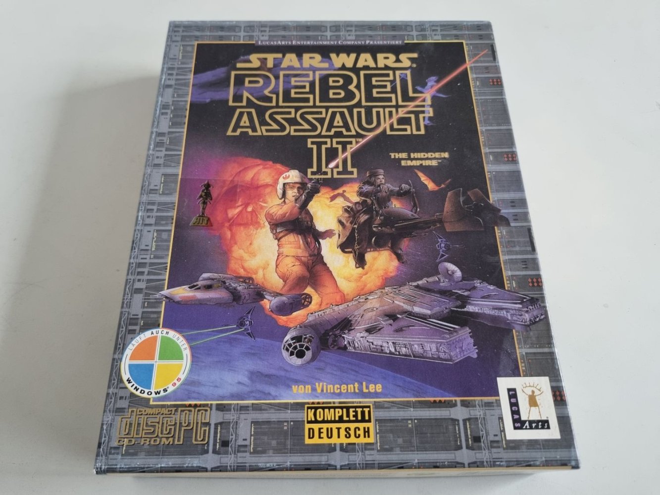 (Bild für) PC Star Wars - Rebel Assault II - The Hidden Empire - zum Schließen ins Bild klicken